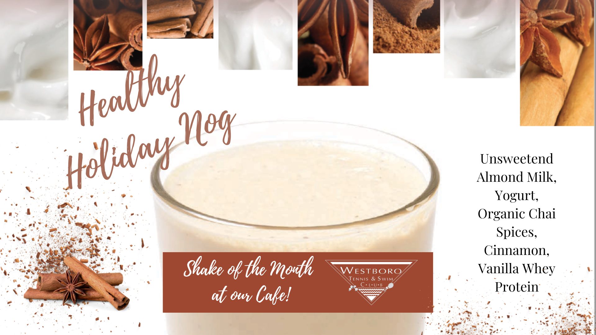 Club Cafe/Smoothie of the Month